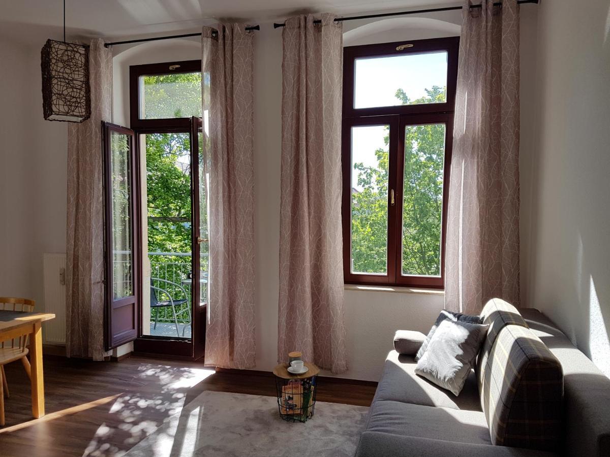 Stilvolle 1-Raum-Wohnung Zentral, Ruhig Gelegen Dresden Bagian luar foto
