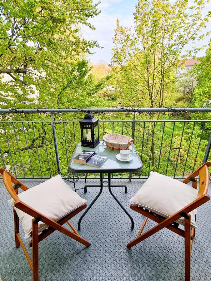 Stilvolle 1-Raum-Wohnung Zentral, Ruhig Gelegen Dresden Bagian luar foto